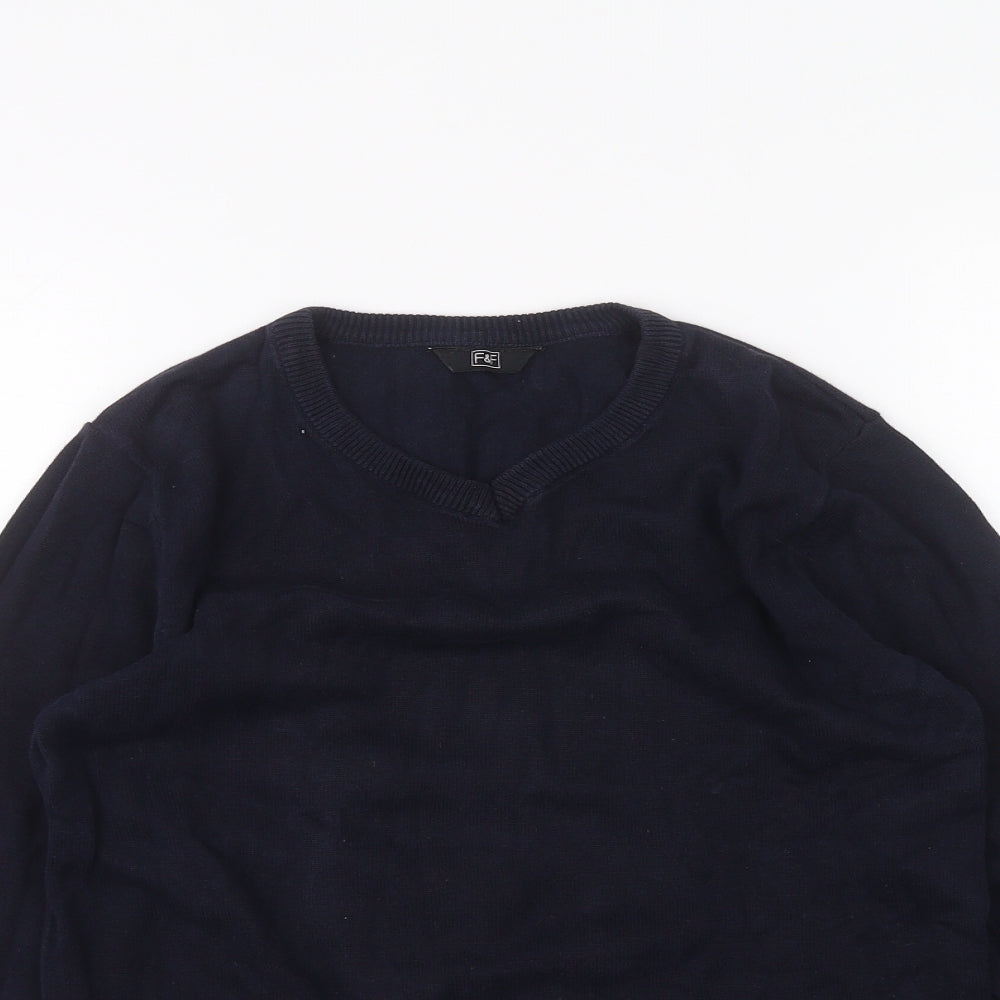 F&F Girls Blue   Basic T-Shirt Size 9-10 Years