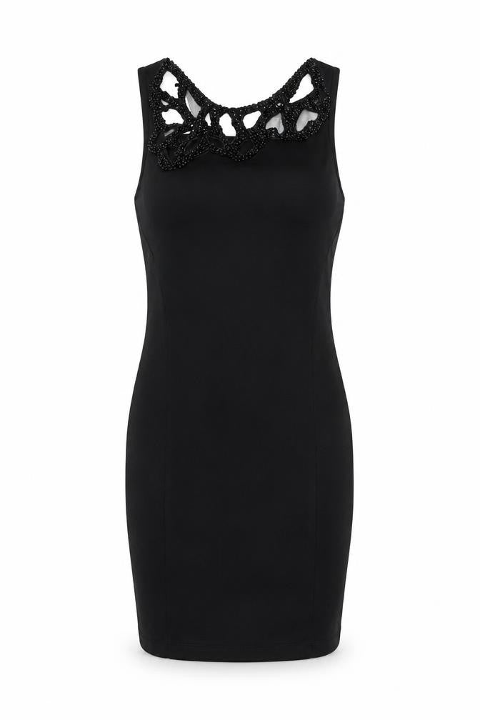 Preworn Womens Black   Pencil Dress  Size 6