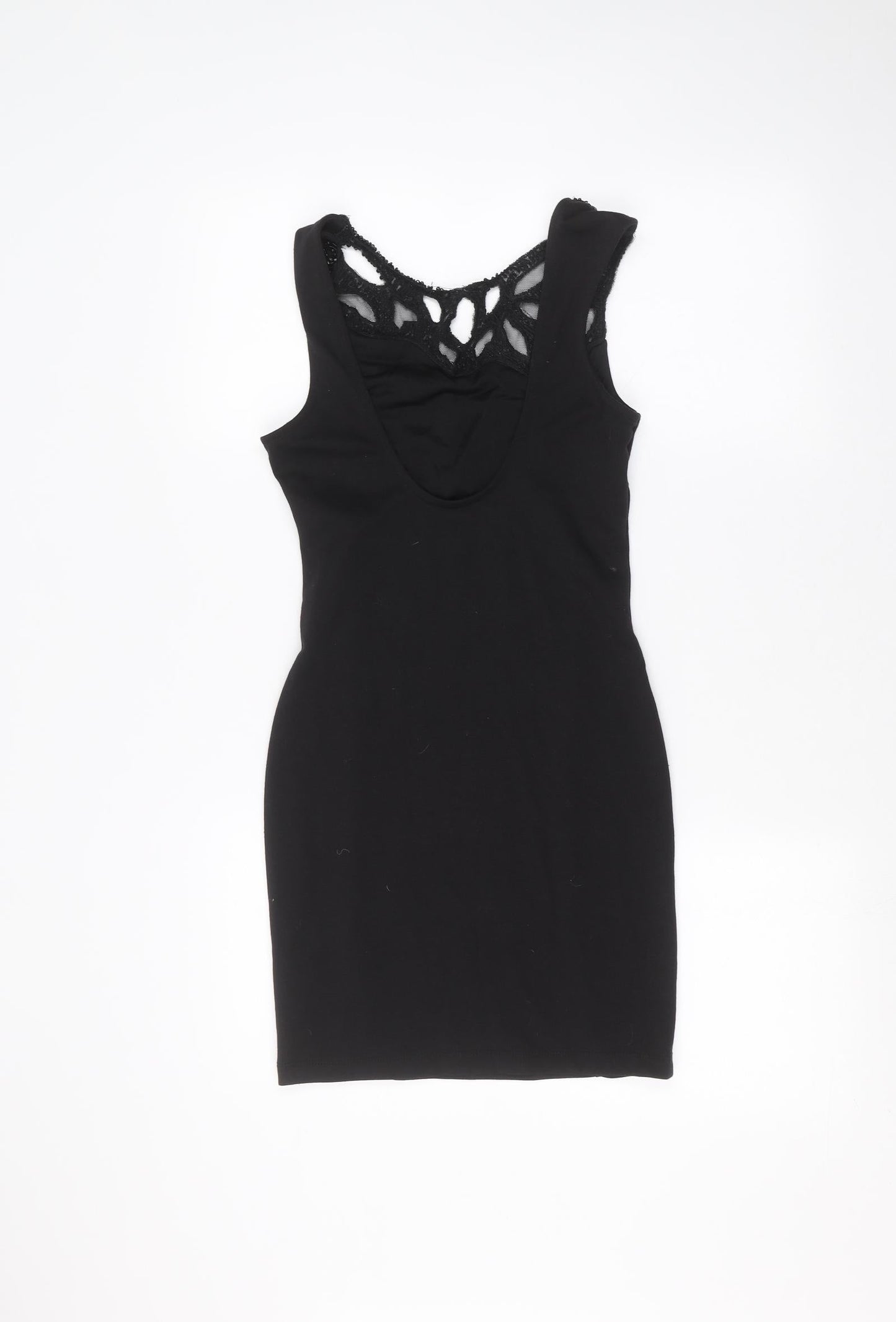 Preworn Womens Black   Pencil Dress  Size 6