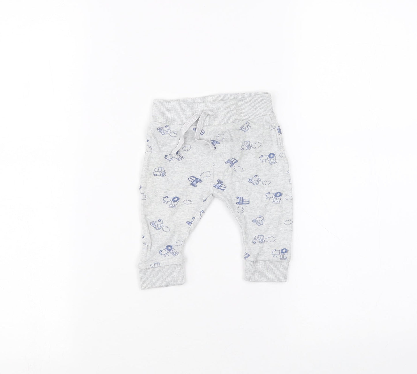 Mothercare Baby Grey   Sweatpants Trousers Size 3-6 Months