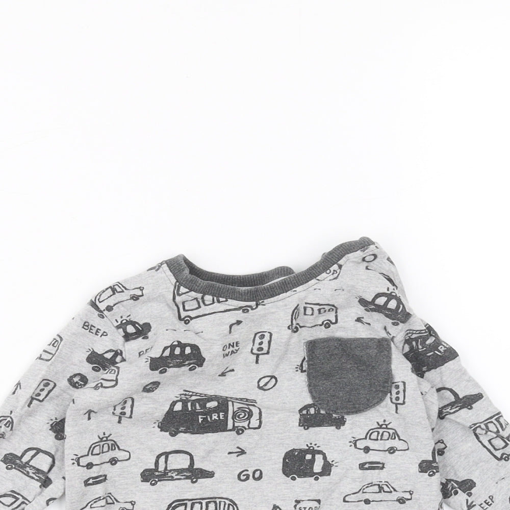 George Baby Grey   Basic T-Shirt Size 3-6 Months