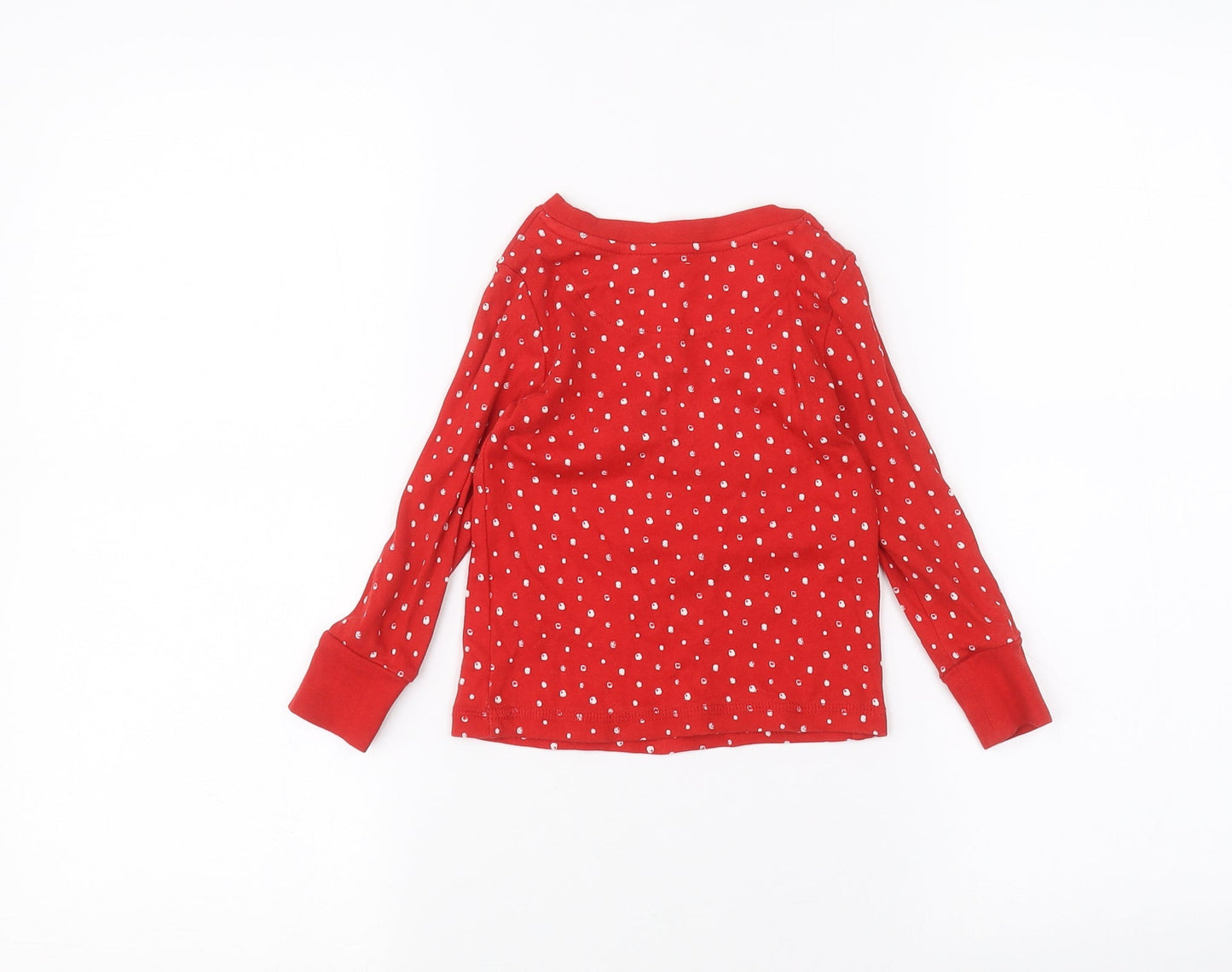 George Baby Red   Basic T-Shirt Size 18-24 Months