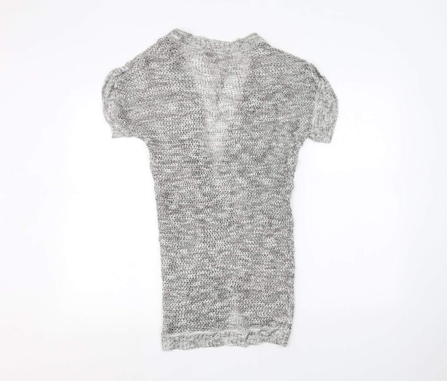 Katies Womens Grey   Cardigan Jumper Size S
