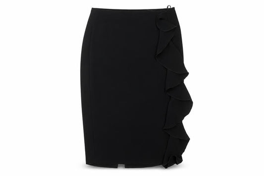 F&F Womens Black   A-Line Skirt Size 10