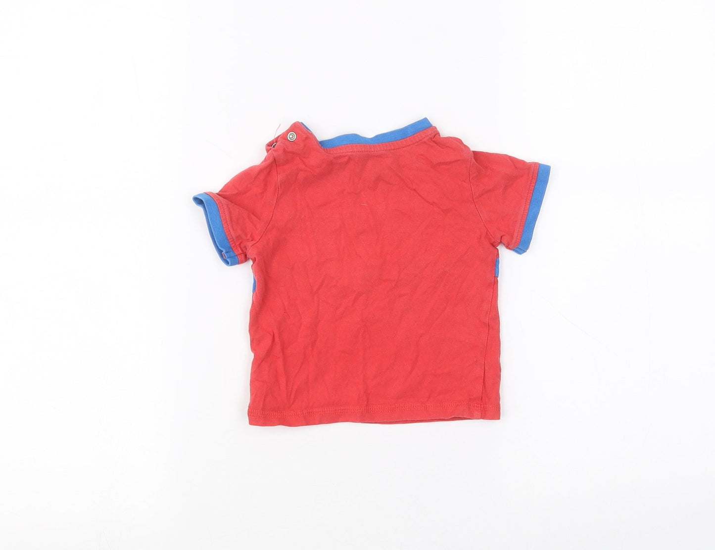 TU Baby Red   Basic T-Shirt Size 6-9 Months
