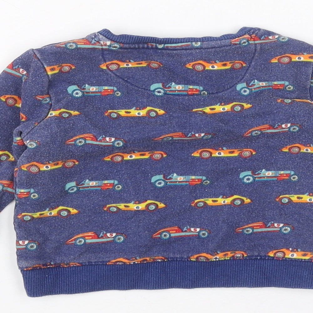 Mini Club Baby Blue   Pullover Jumper Size 6-9 Months