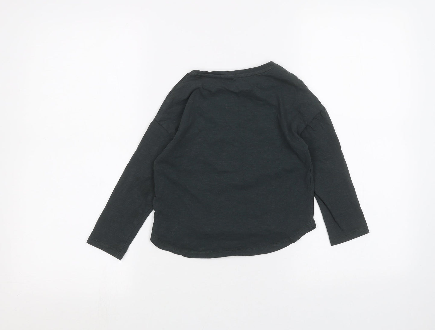 NEXT Girls Green   Basic T-Shirt Size 5 Years