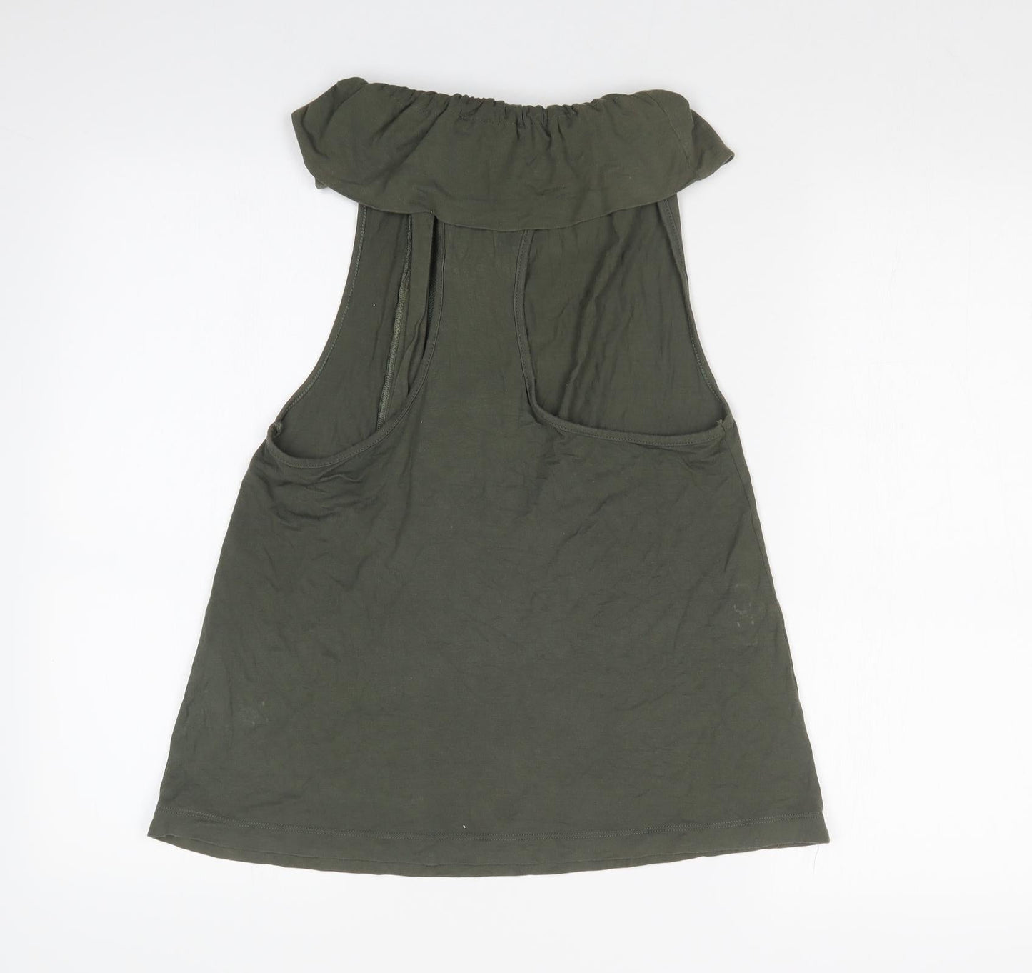 DOCEFLOR Womens Green   Basic T-Shirt Size M