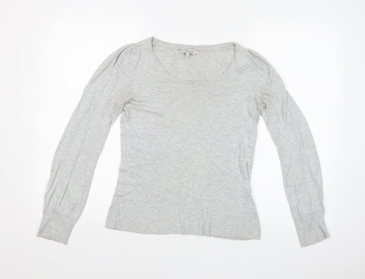 Peacocks Womens Grey   Pullover Sweatshirt Size 8