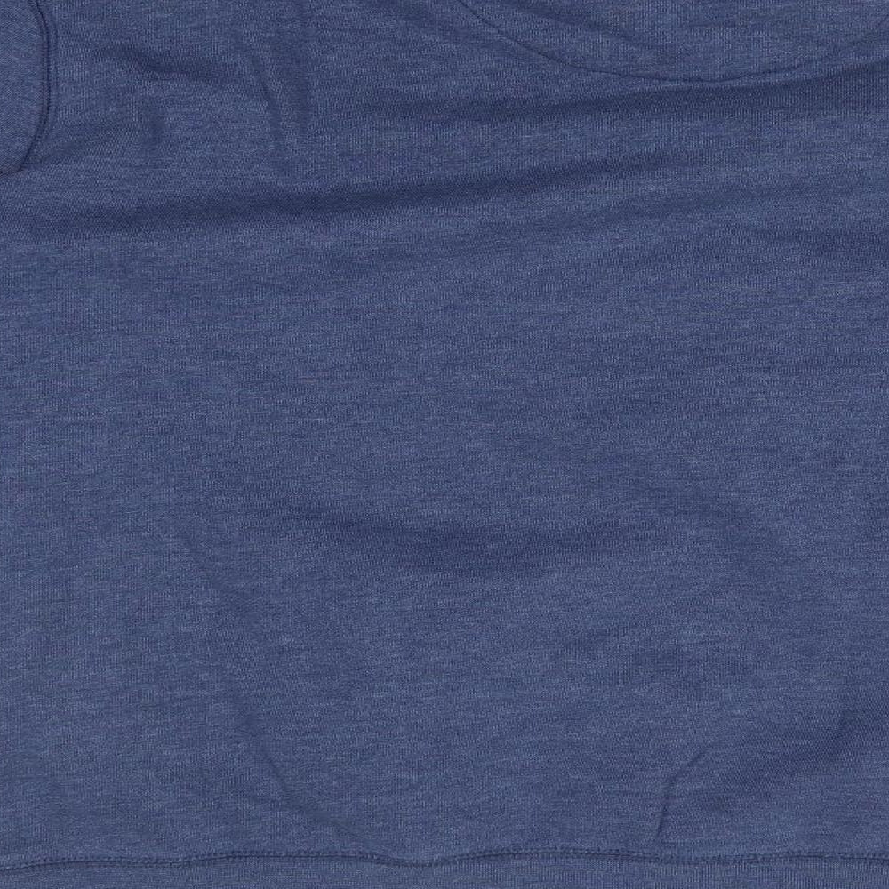 Nutmeg Mens Blue   Pullover Sweatshirt Size L