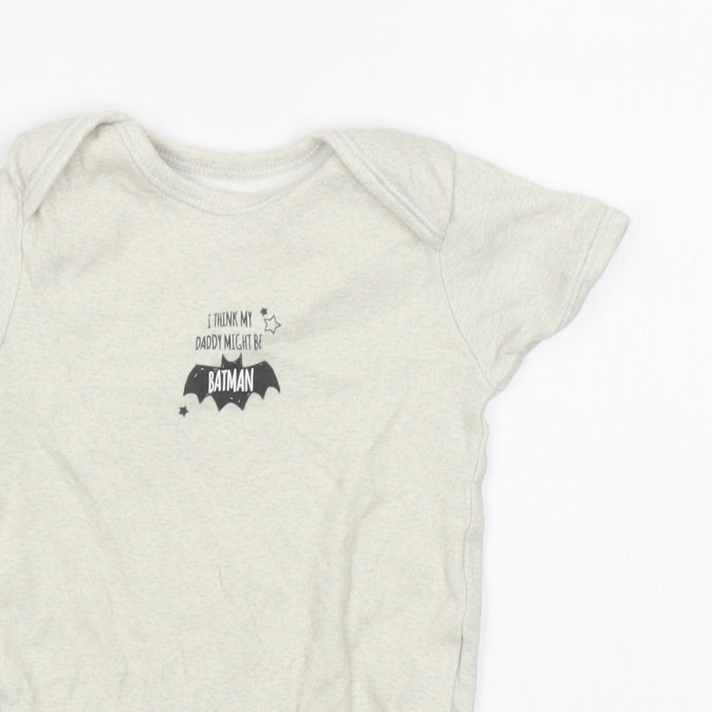 George Baby White   Babygrow One-Piece Size 18-24 Months