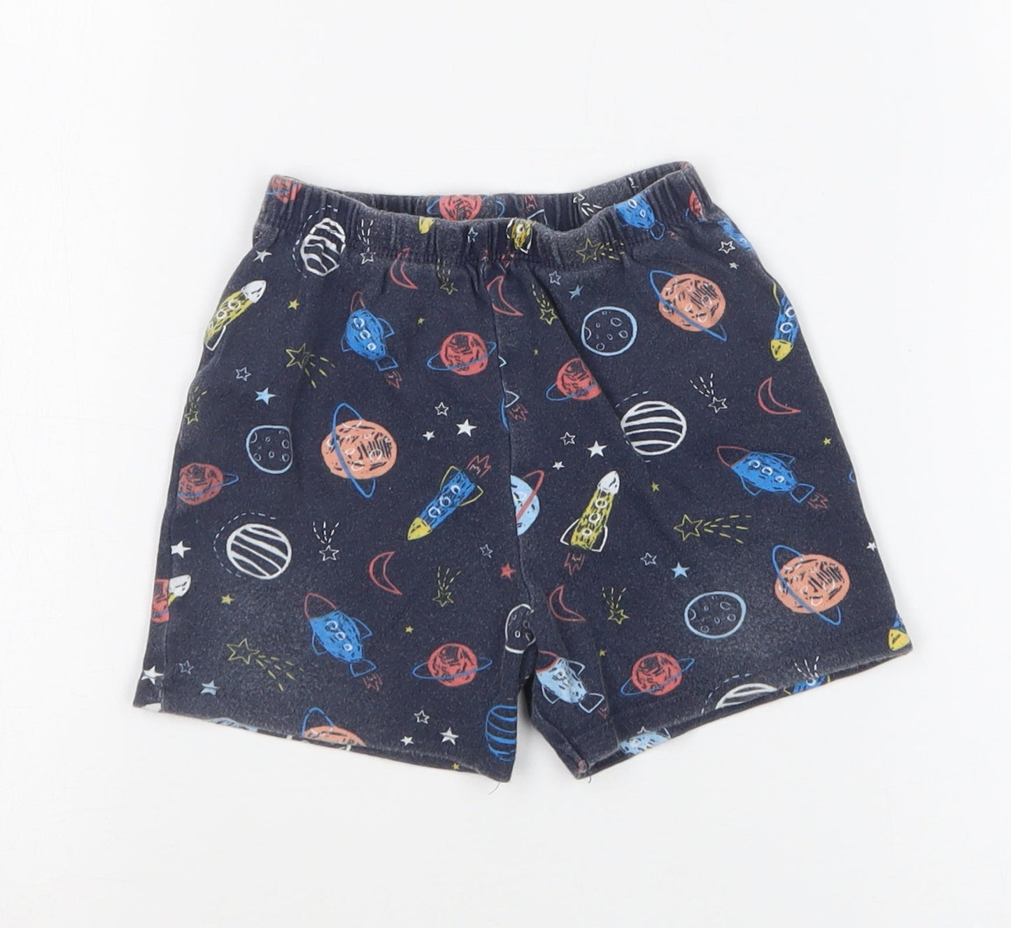 George Baby Blue Solid   Sleep Shorts Size 18-24 Months