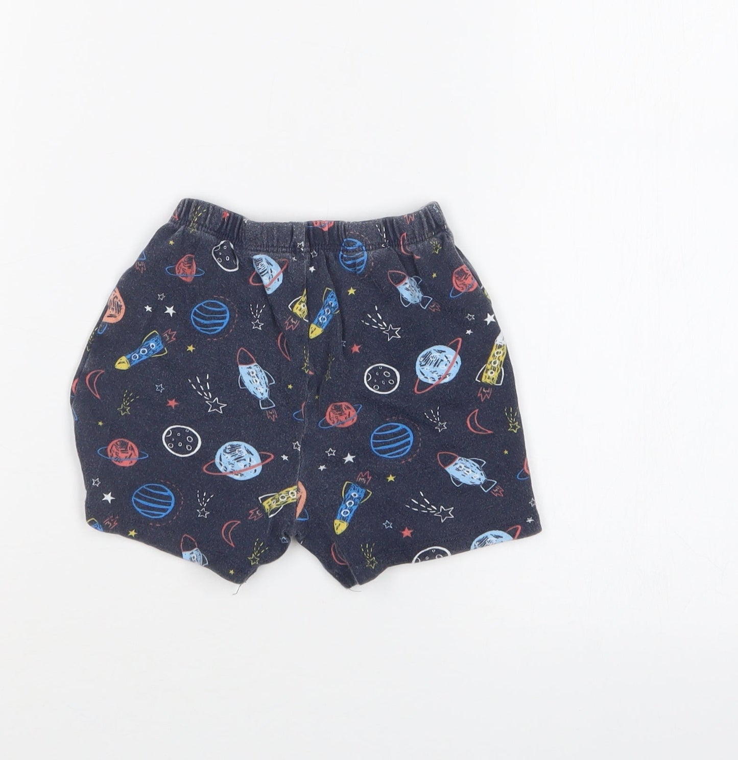 George Baby Blue Solid   Sleep Shorts Size 18-24 Months