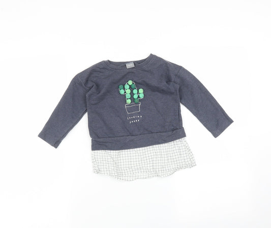 NEXT Baby Blue   Pullover Jumper Size 18-24 Months