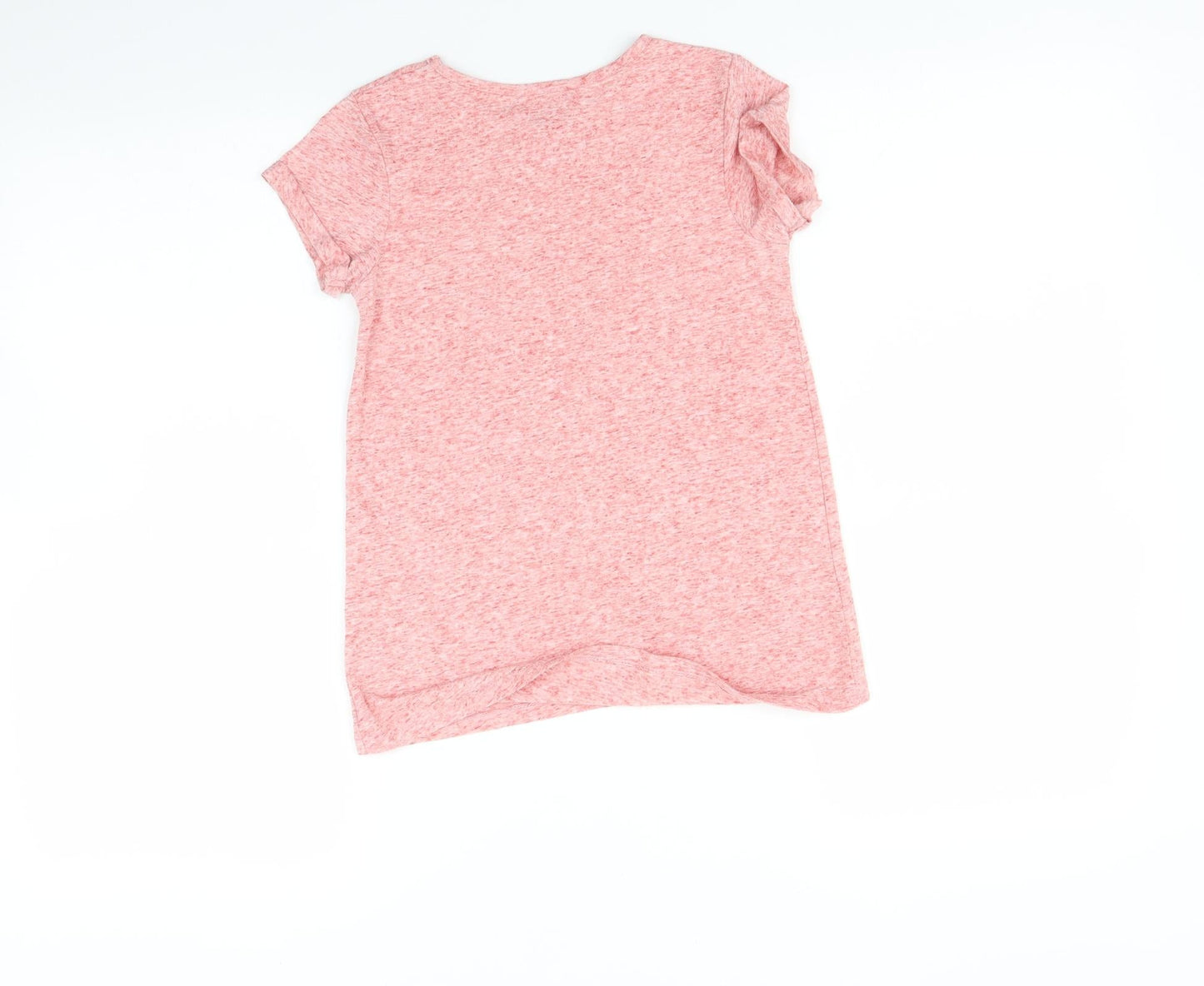 TU Girls Red   Basic T-Shirt Size 7 Years