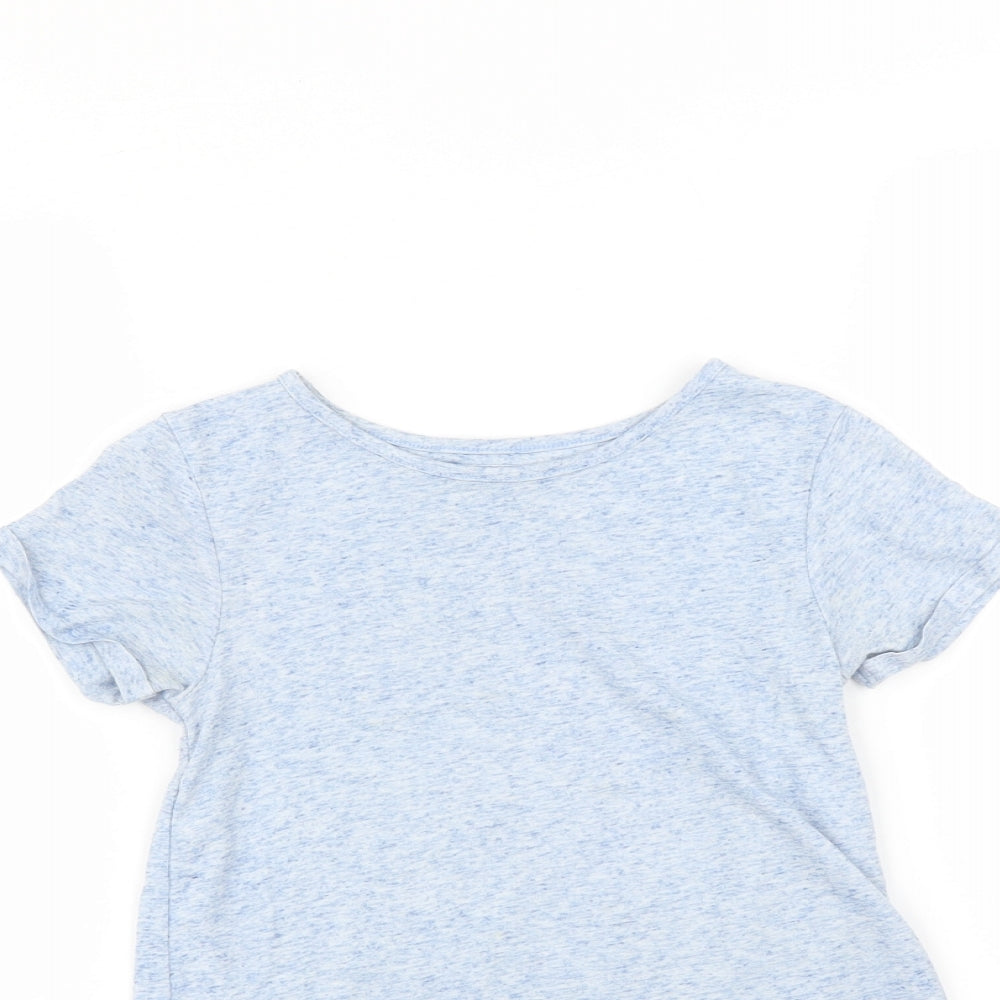 TU Girls Blue   Basic T-Shirt Size 7 Years