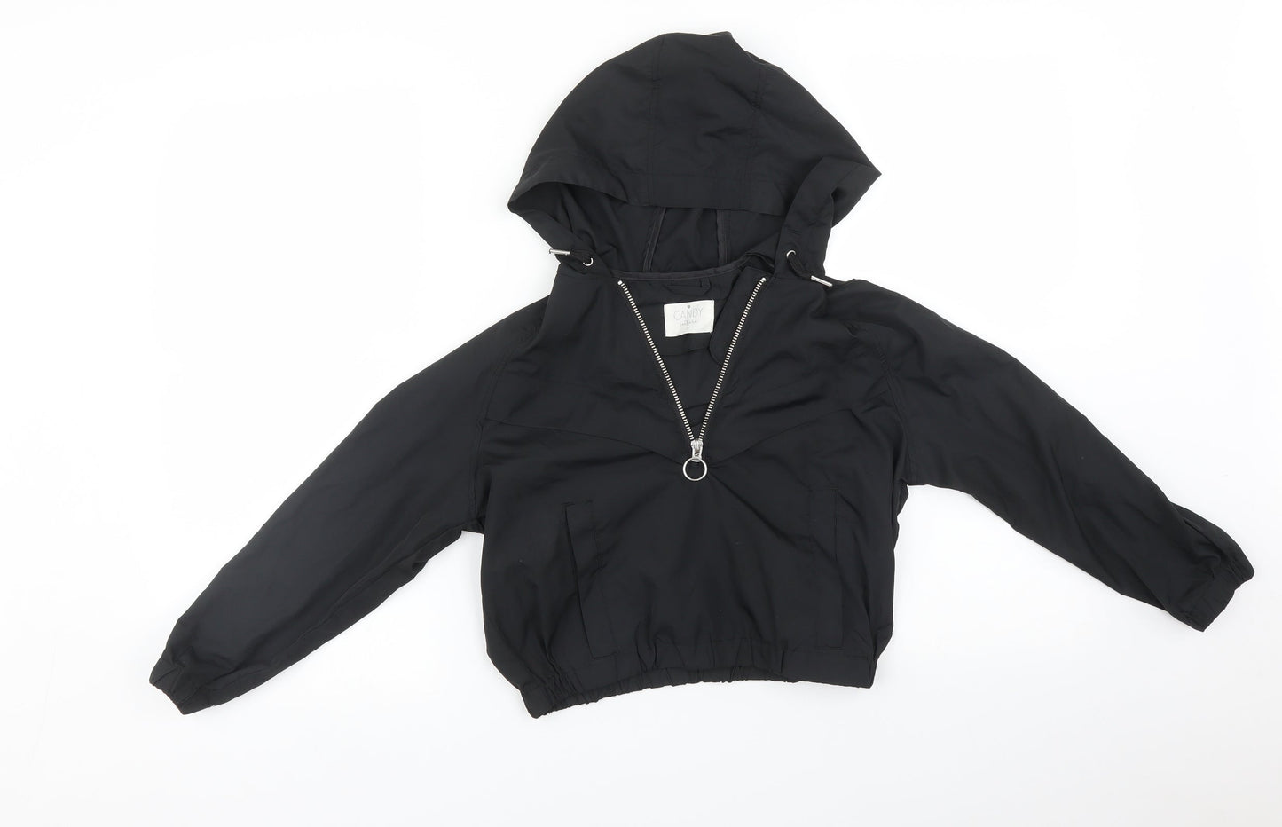 Matalan Girls Black   Jacket  Size 9 Years