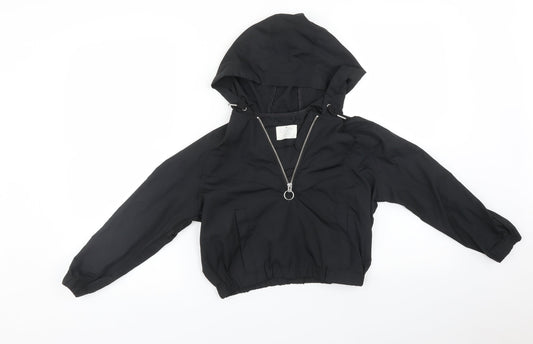 Matalan Girls Black   Jacket  Size 9 Years