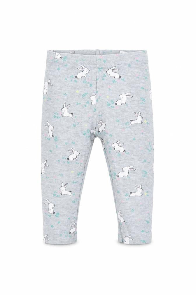 Primark Baby Grey    Leggings Size 9-12 Months  - Rabbit print