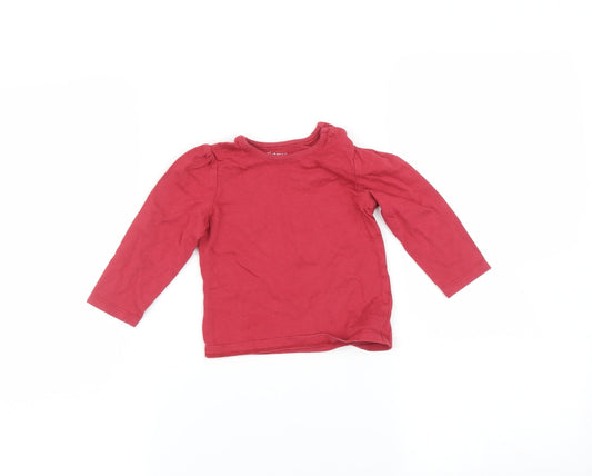 Nutmeg Baby Red    T-Shirt Size 9-12 Months