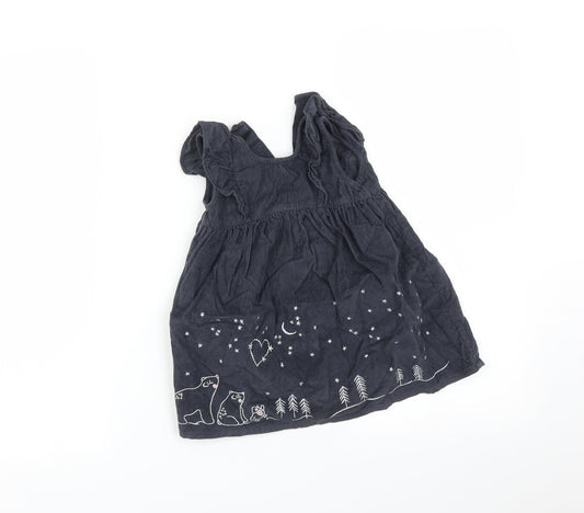 George Baby Blue   A-Line  Size 9-12 Months