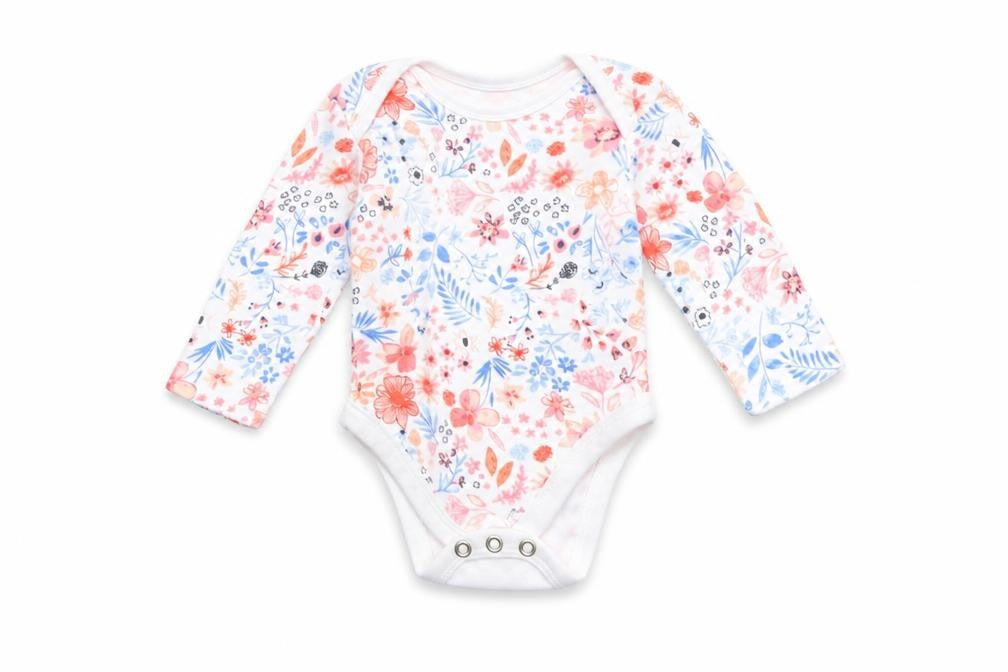 George Baby Multicoloured Floral  Babygrow One-Piece Size 3-6 Months