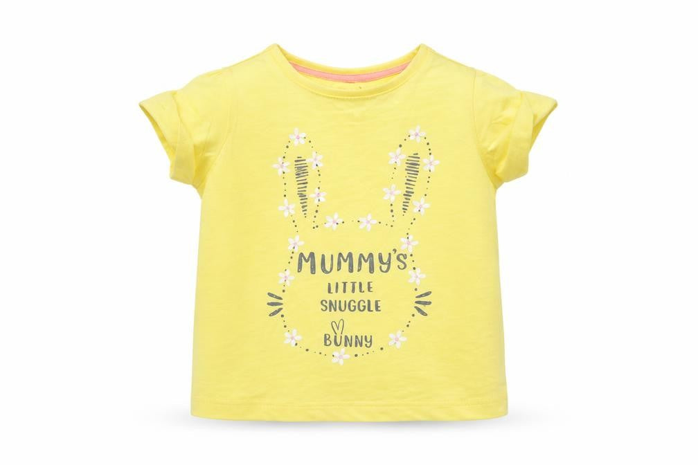 F&F Baby Yellow   Basic T-Shirt Size 3-6 Months