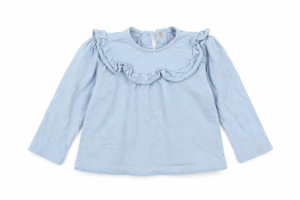 TU Baby Blue   Basic T-Shirt Size 3-6 Months