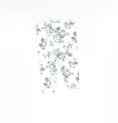 Back view of Tu Baby Blue Flecked Leggings, size 3-6, Months