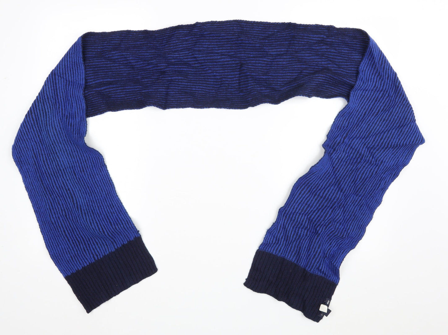 Gap Unisex Blue Striped   Scarf