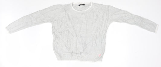 Dorothy Perkins Womens Grey   Pullover Jumper Size 12