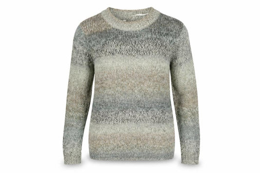 Front view of Atmosphere women’s gold jumper, size UK 10
