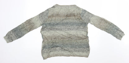 Back view of Atmosphere women’s gold jumper, size UK 10