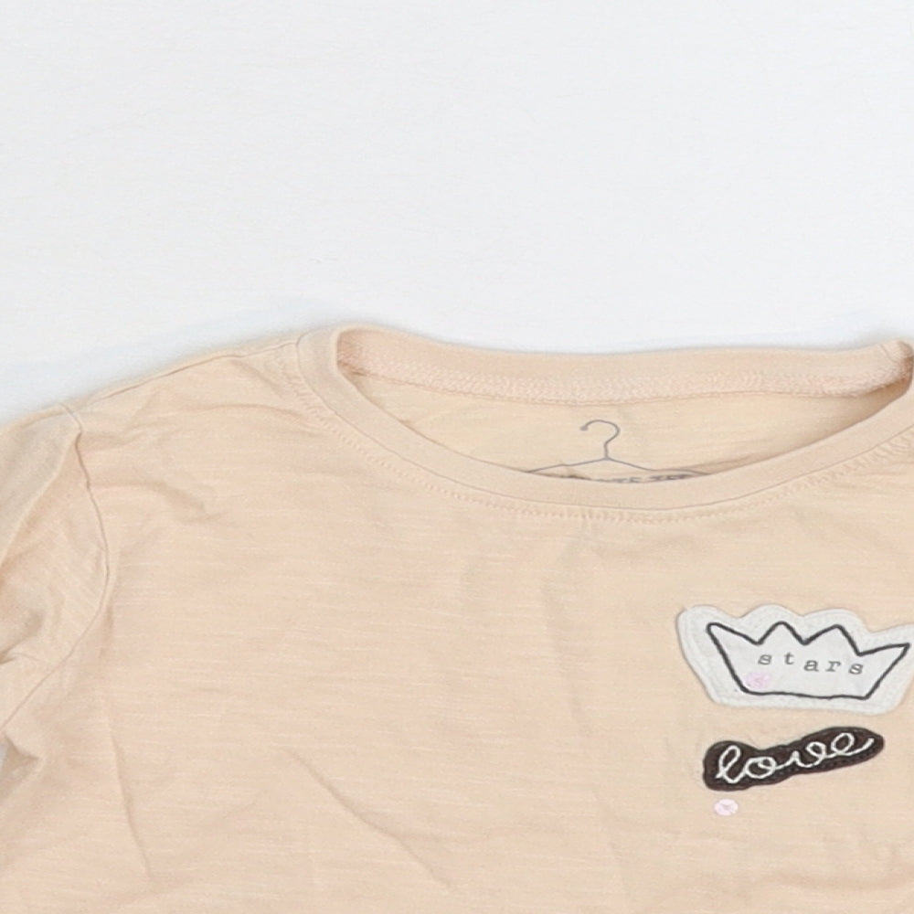 NEXT Baby Beige   Basic T-Shirt Size 12-18 Months
