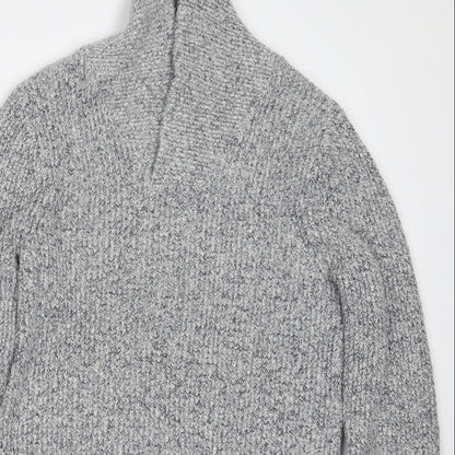Next Mens Blue  Knit Pullover Jumper Size S