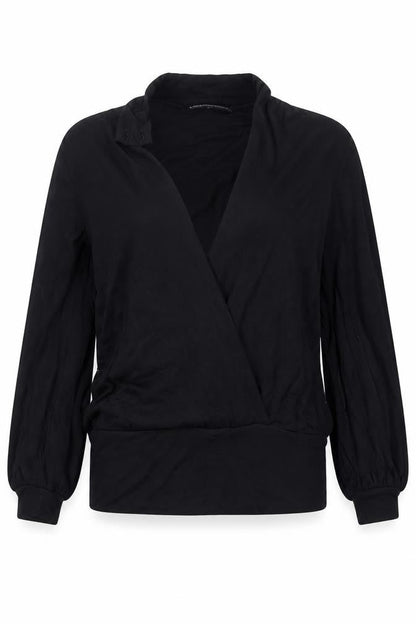 Warehouse Womens Black   Basic Blouse Size 10