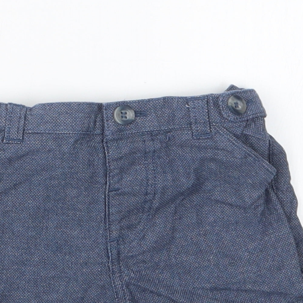 Mini Club Boys Blue   Cropped Trousers Size 3-6 Months