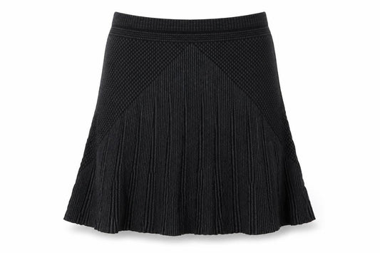 Max Studio Womens Black   A-Line Skirt Size L