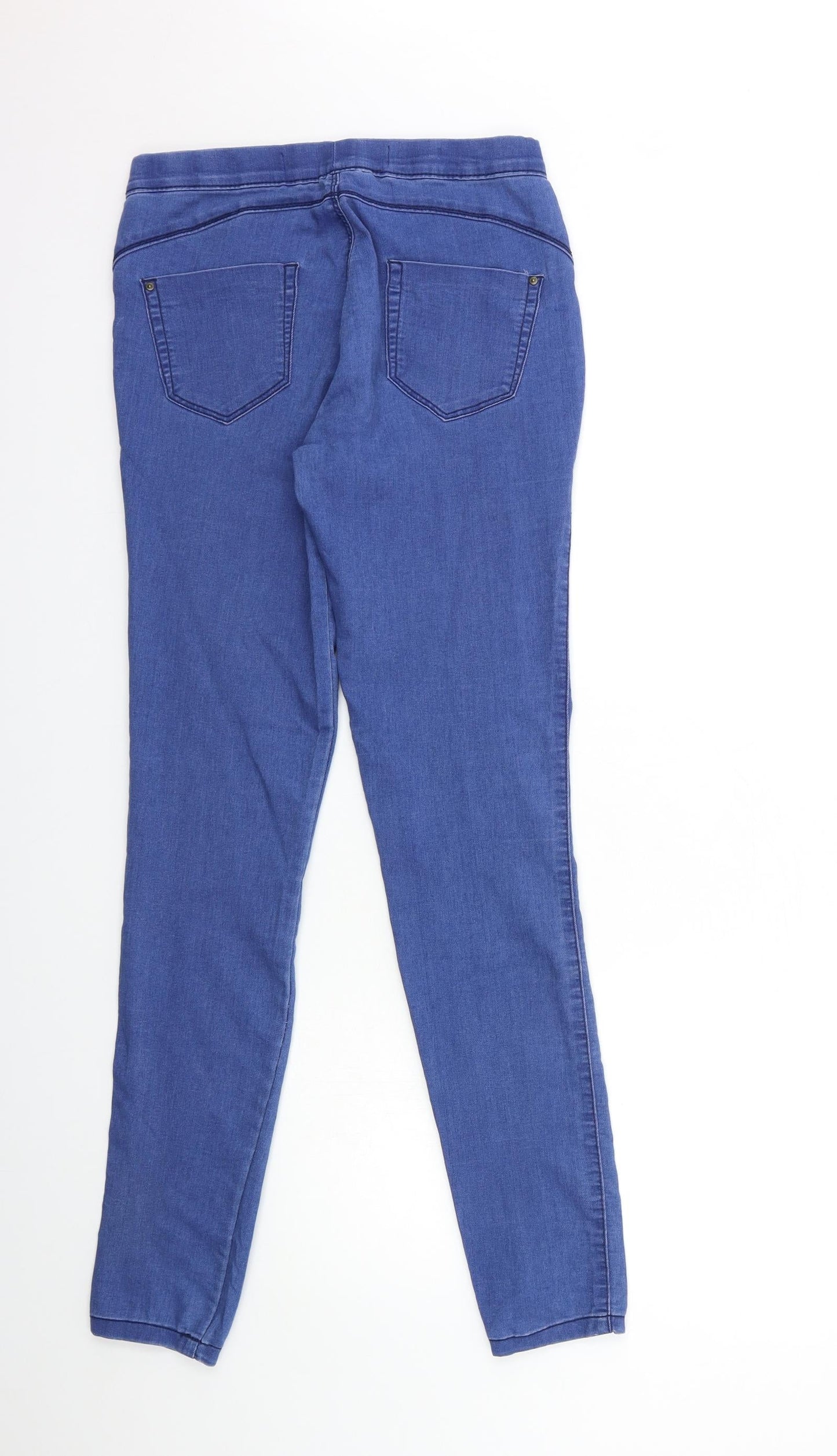 George Womens Blue  Denim Jegging Jeans Size 8 L32 in
