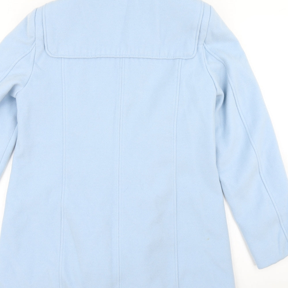 Damart Womens Blue   Overcoat Coat Size 10