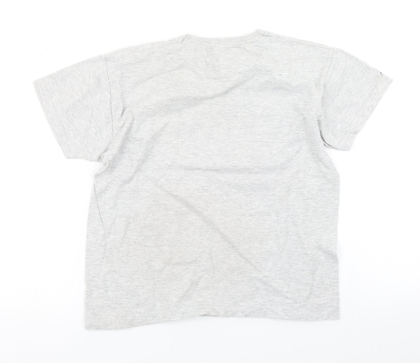 Fruit of the Loom Boys Grey   Basic T-Shirt Size 7-8 Years  - Wales Forever