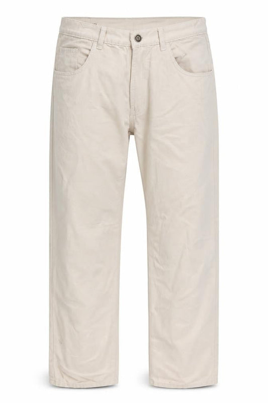 chen Mens Beige   Straight Jeans Size 32 in L31 in