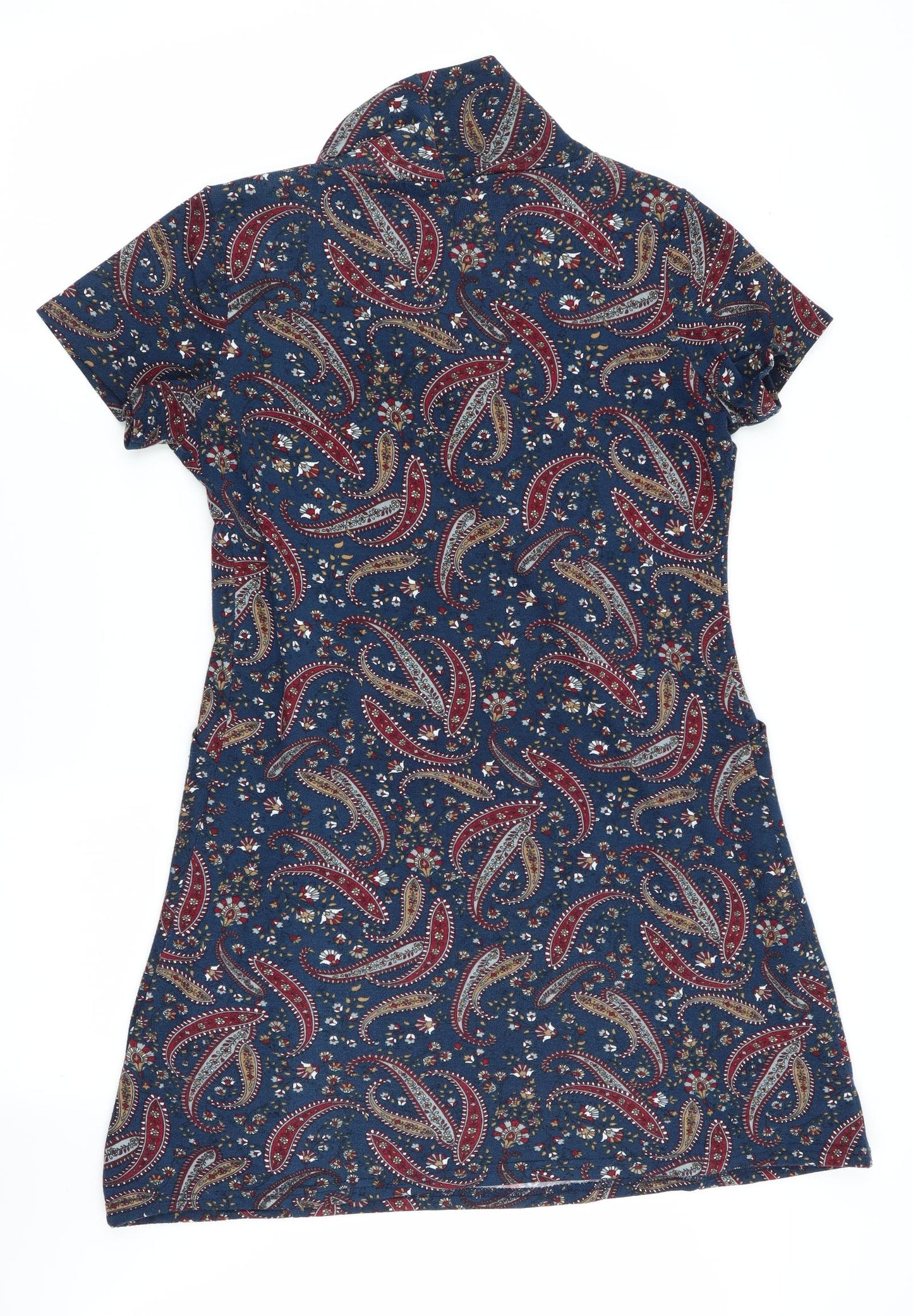 tenki Womens Multicoloured Geometric  T-Shirt Dress  Size L