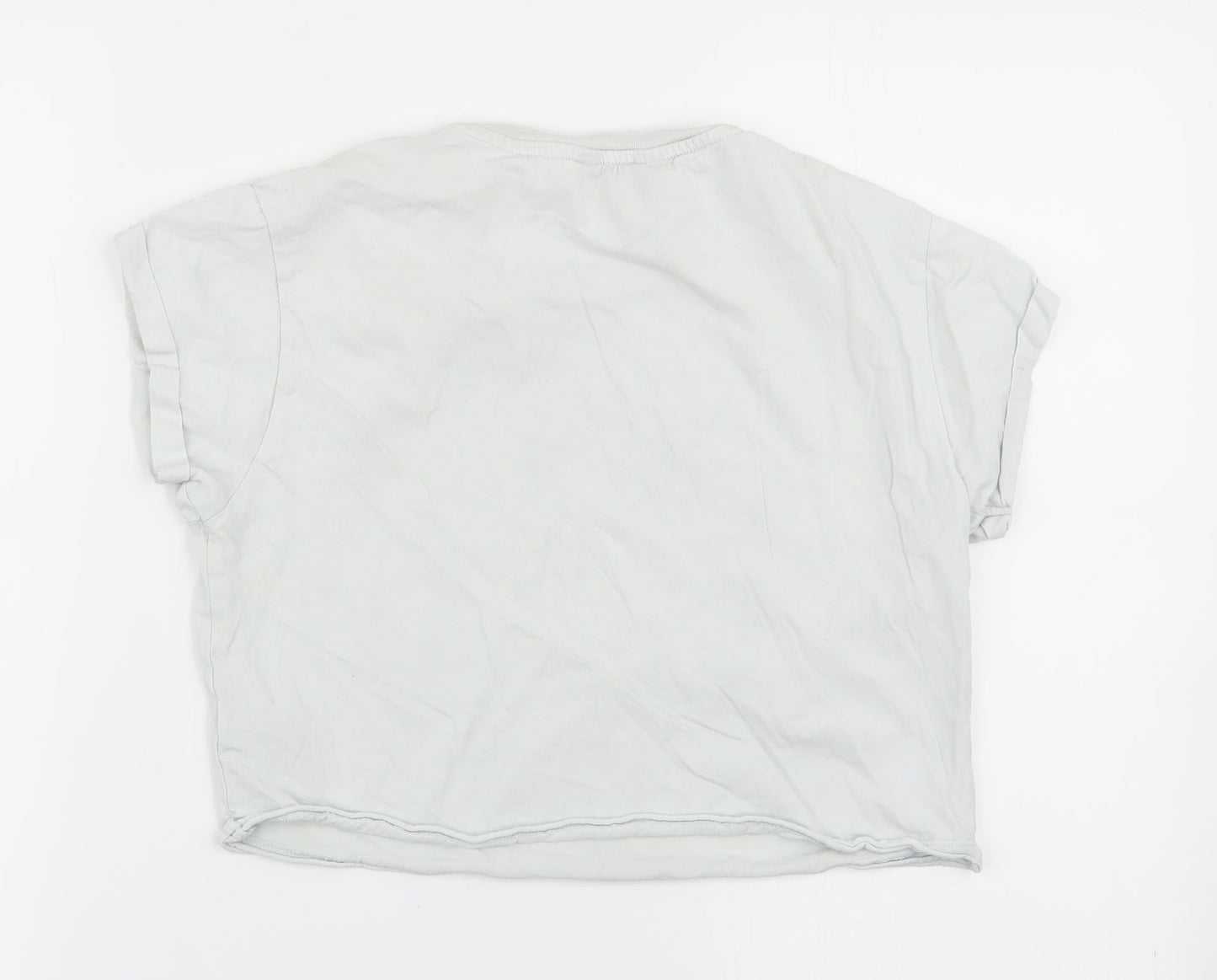 New Look Girls White   Basic T-Shirt Size 12-13 Years