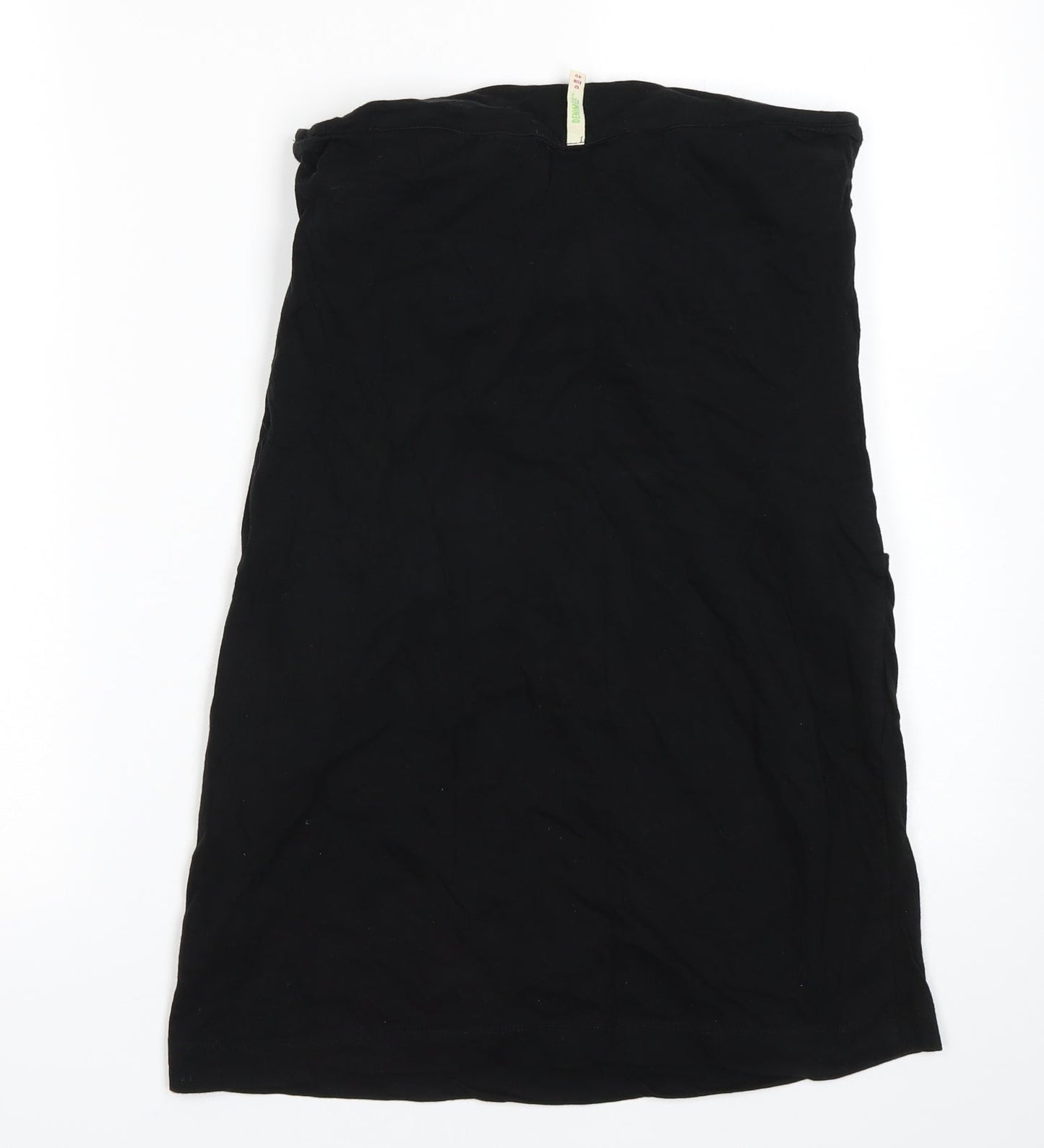 Denim co Womens Black   Basic T-Shirt Size 12