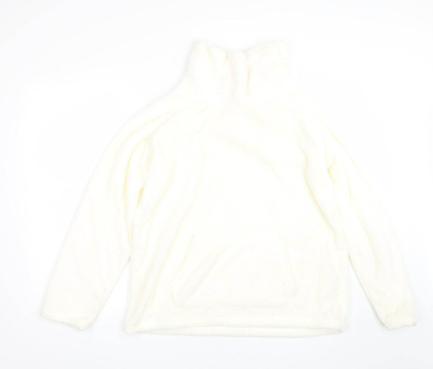 PEP&co Womens White   Pullover Sweatshirt Size 16