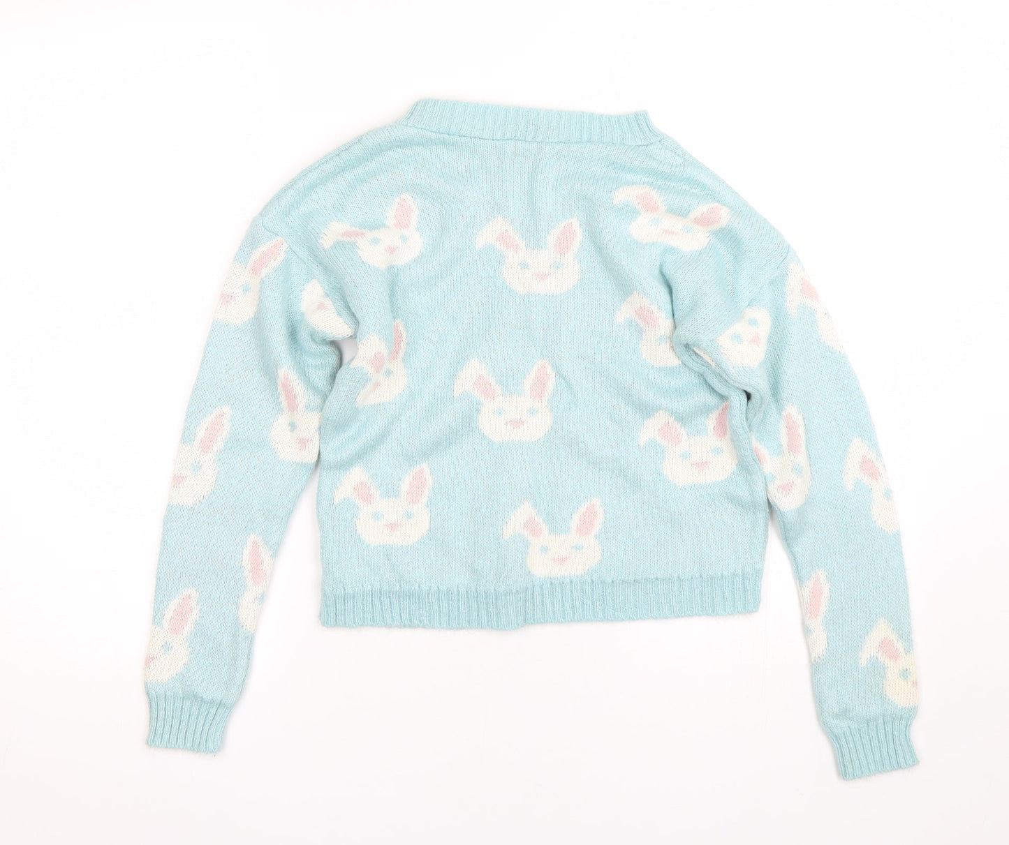 Peacocks Womens Blue   Pullover Jumper Size S