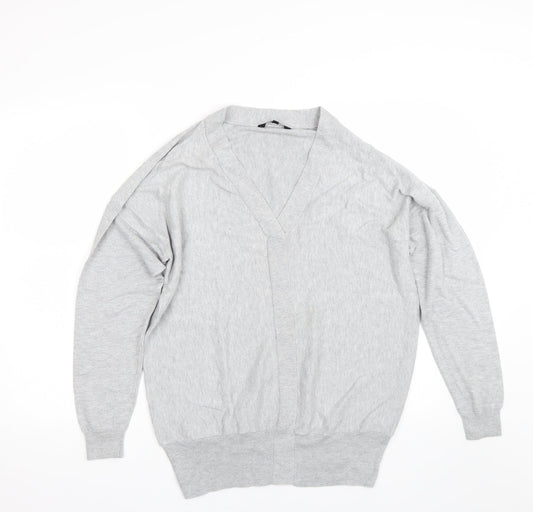 Peacocks Womens Grey   Pullover Jumper Size 12