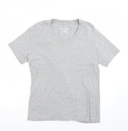 Simply Be Womens Grey   Basic T-Shirt Size M