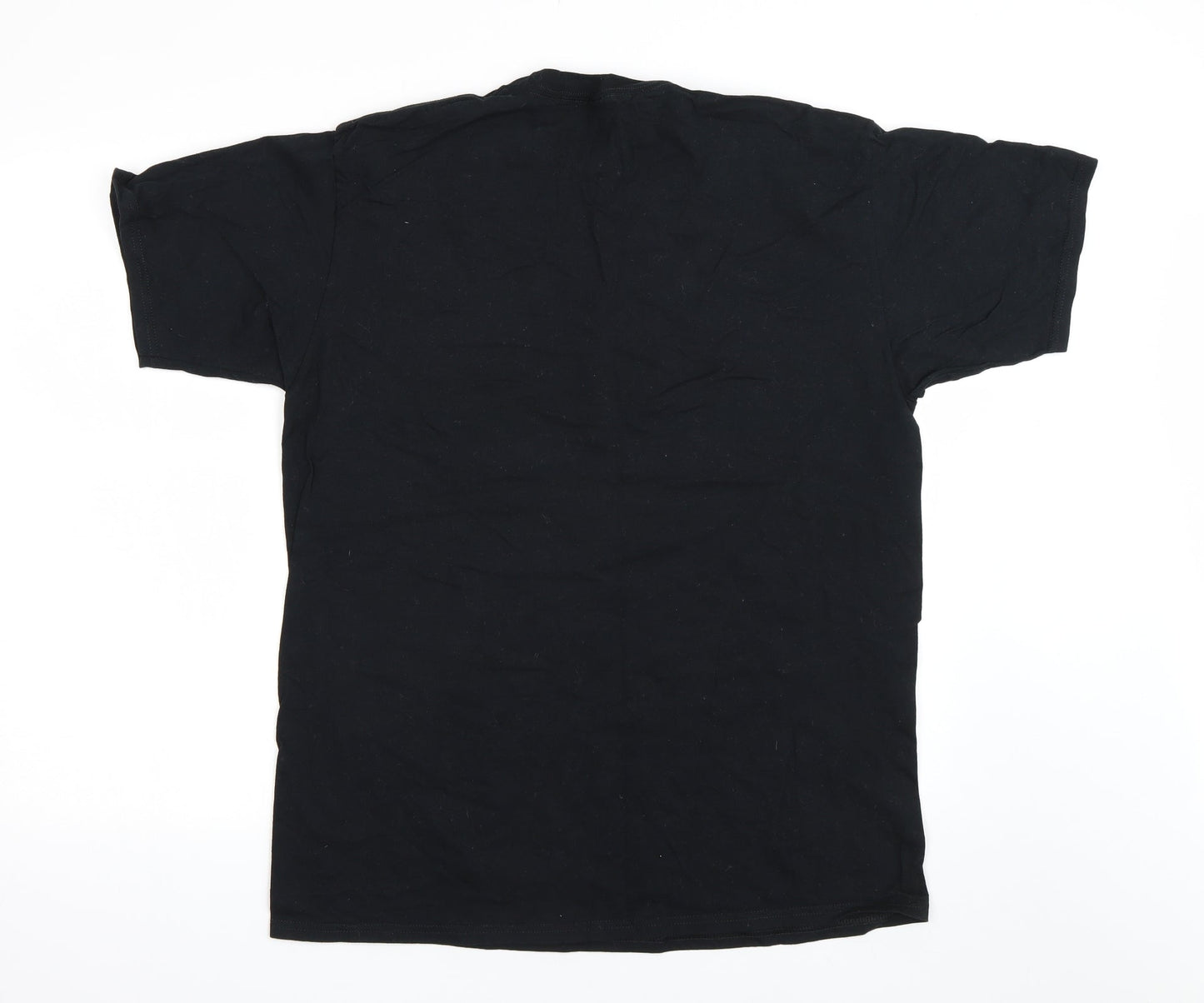 Port & Company Mens Black    T-Shirt Size L  - Christmas 2020